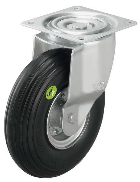 Swivl Sld Rubr Whl Cstr, 10-1/4 in, 440 lb