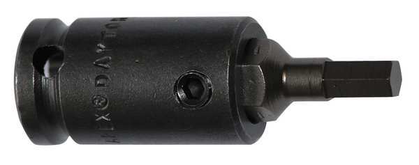 Socket Bit, 3/8 in. Dr, 5/16 in. Hex, PK5