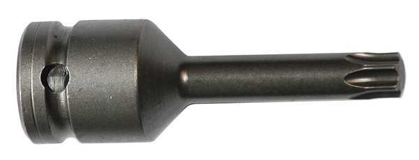 Socket Bit, 3/8 in. Dr, T45 Torx(R), PK5