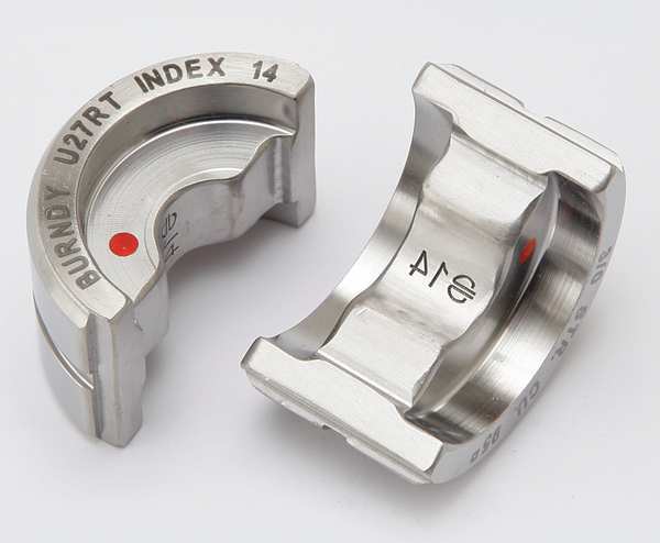 Type U Crimping Die, Orange