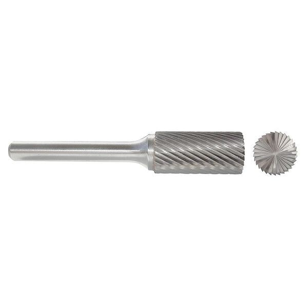 Carbide Bur, End Cut, 3/4 In, 1/4 Shank
