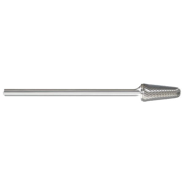 Carbide Bur, Taper Radius, 1/4, 1/4 Shank