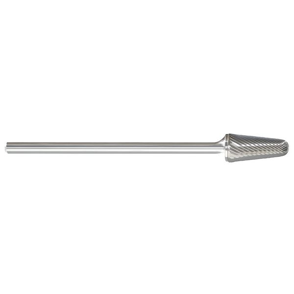 Carbide Bur, Taper Radius, 3/8, 1/4 Shank