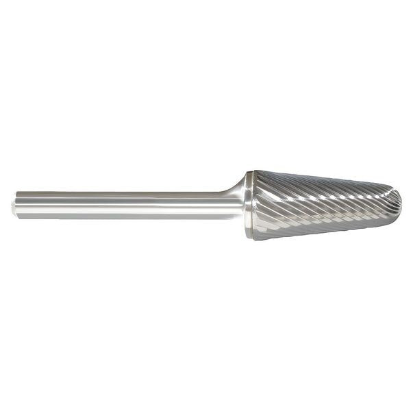 Carbide Bur, Taper Radius, 5/8, 1/4 Shank