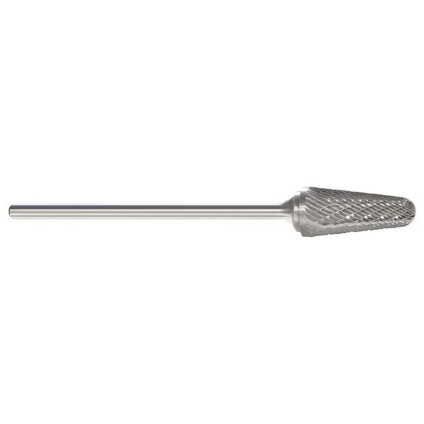 Carbide Bur, Taper Radius, 1/2, 1/4 Shank
