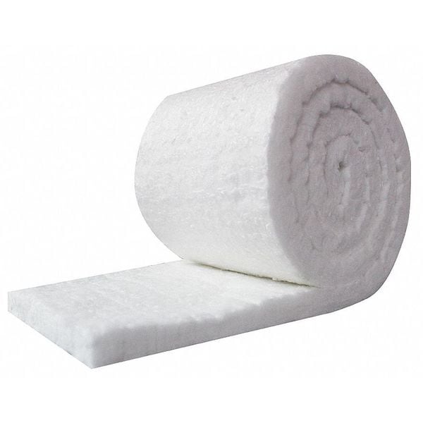 Ceramic Fiber Insulation, 8 cu. ft./lb. 1/2