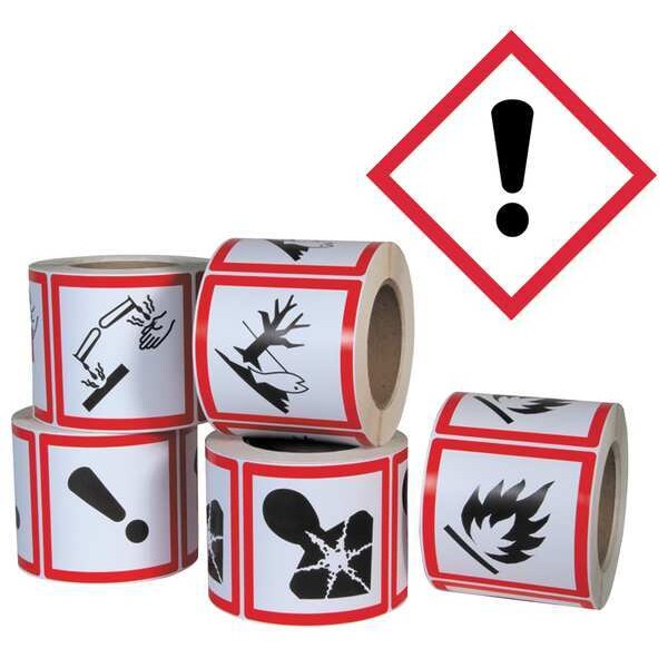 Pictogram Label, Exclamation Mark, PK500