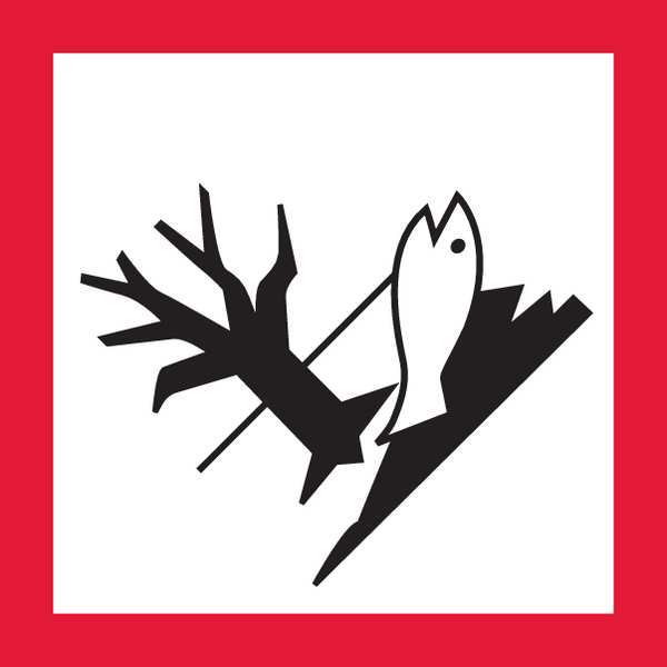 Pictogram, Black/Red, Self Adhesive Vinyl, GHS1274