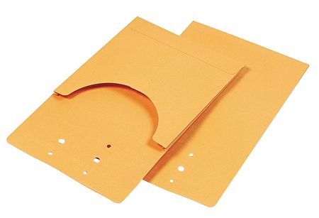 Expandable File Jacket, Brown, 3/4
