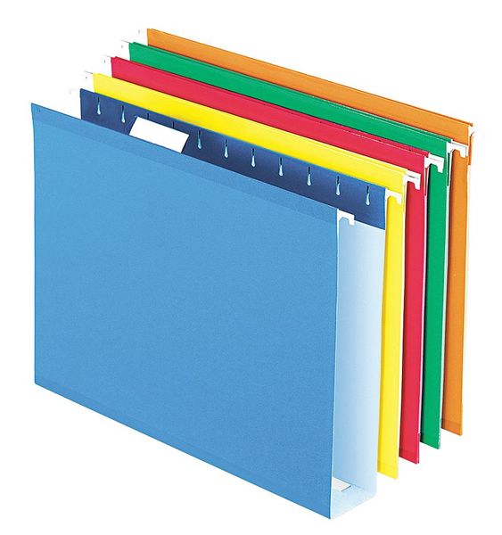 Box Hanging File Folders 8-1/2