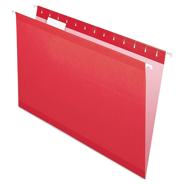 Hanging File Folders, Red, PK25