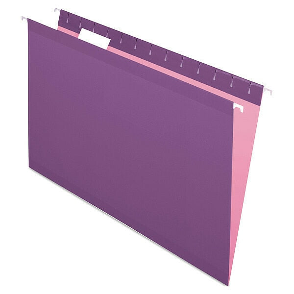 Hanging File Folders, Violet, PK25
