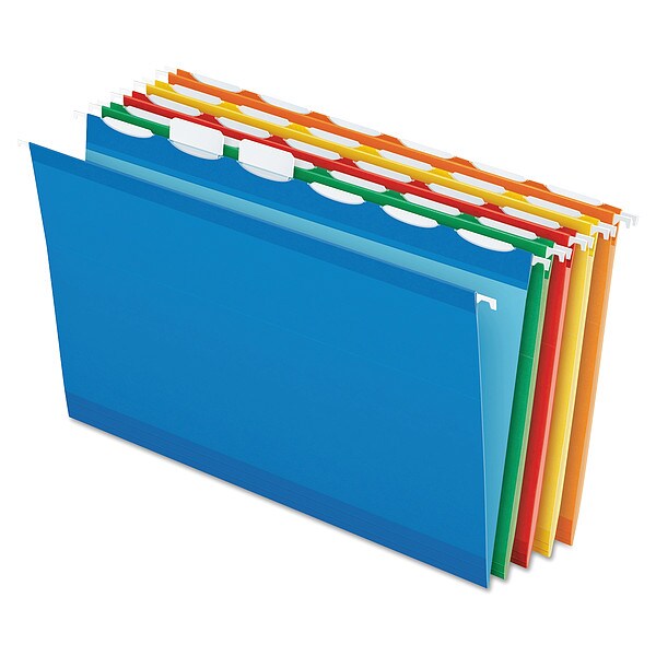 Hanging File Folders, Assorted, PK25