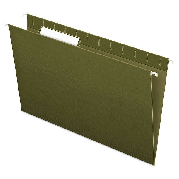 Hanging File Folder, Standard Green, PK25