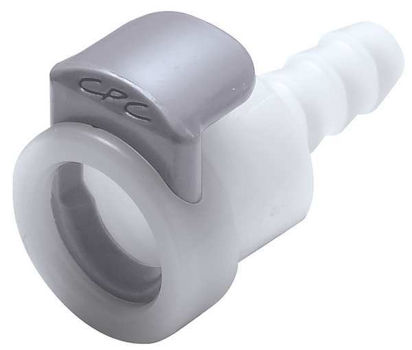 Coupler, Push In, Acetal, White