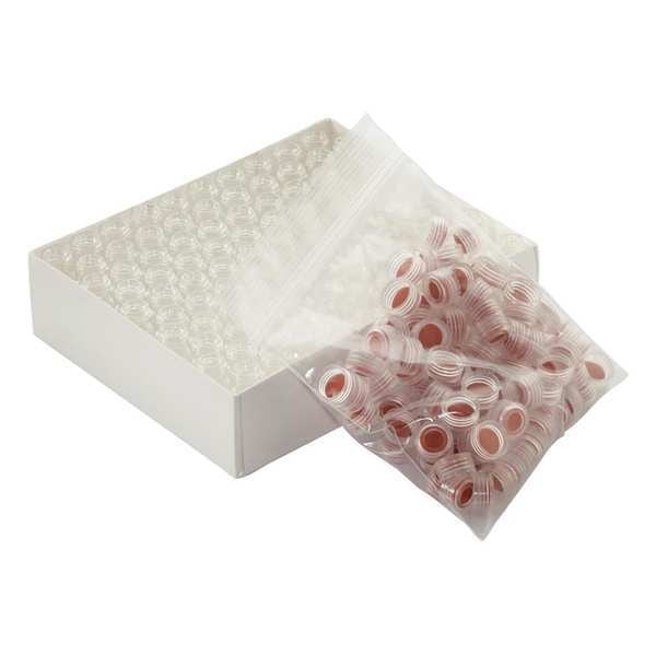 Autosampler Vial, Natural Cap, PK100
