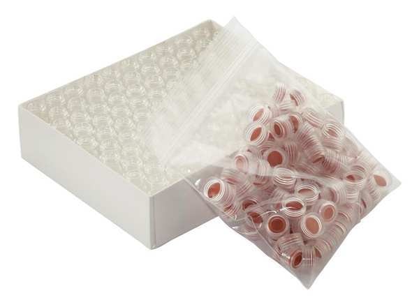 Autosampler Vial, Natural Cap, PK100