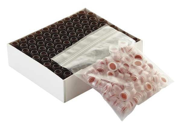 Autosampler Vial, Natural Cap, PK100