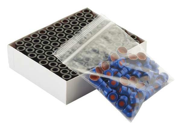 Autosampler Vial, Blue Alum Seal, PK100