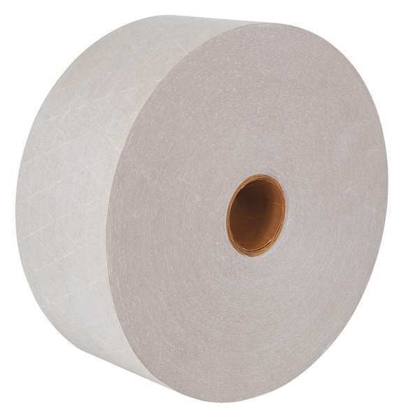 Carton Sealing Tape, White, 3Inx450Ft, PK10