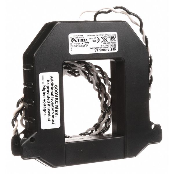 Split Core Current Transformer, 800 Amp