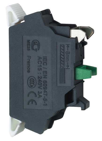 Illuminated Push Button Operator, 22 mm, Green