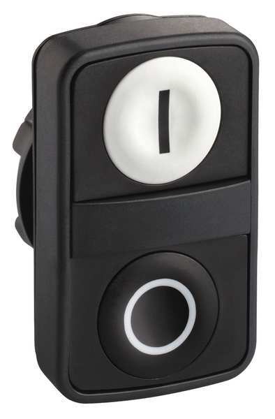Non-Illuminated Multihead Operator, 22 mm, Rectangular