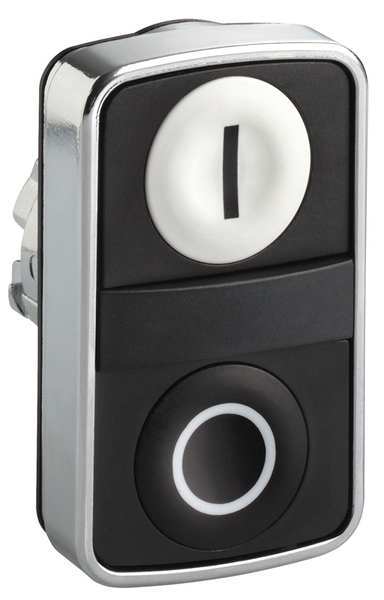 Non-Illuminated Multihead Operator, 22 mm, Rectangular