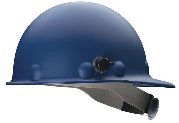 Front Brim Hard Hat, Type 1, Class G, Ratchet (8-Point), Blue