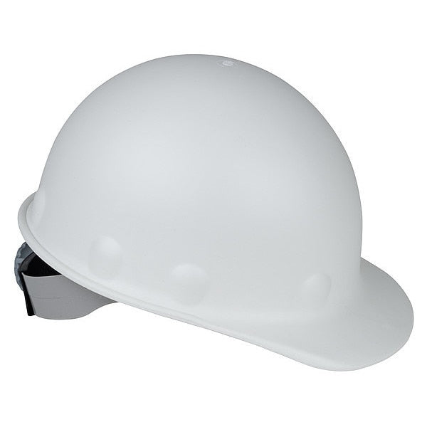 Front Brim Hard Hat, Type 1, Class G, Ratchet (8-Point), White