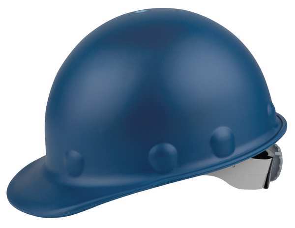 Front Brim Hard Hat, Type 1, Class G, Ratchet (8-Point), Blue