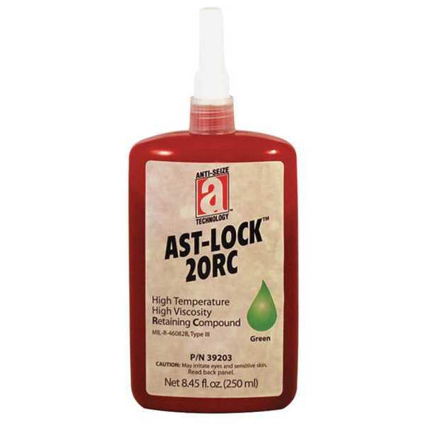 Retaining Compound, 20RC Series, Green, Liquid, High-Temperature Resistant, 250mL Bottle