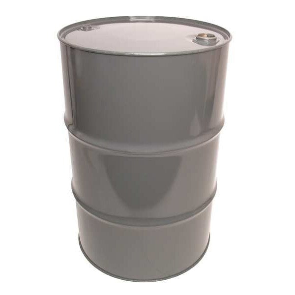 Closed Head Transport Drum, Steel, 55 gal, Lined, Gray