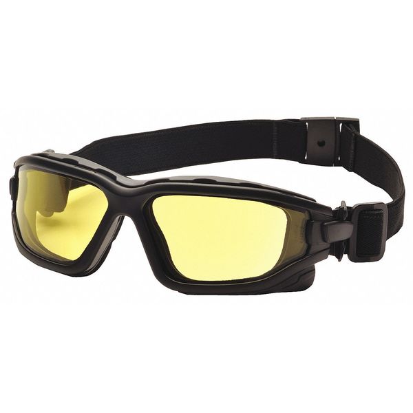 Safety Goggles, Amber Anti-Fog, Anti-Static, Scratch-Resistant Lens, I-Force Series