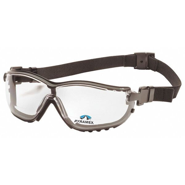 Bifocal Reading Safety Goggles, Clear Anti-Fog Lens, V2G Series