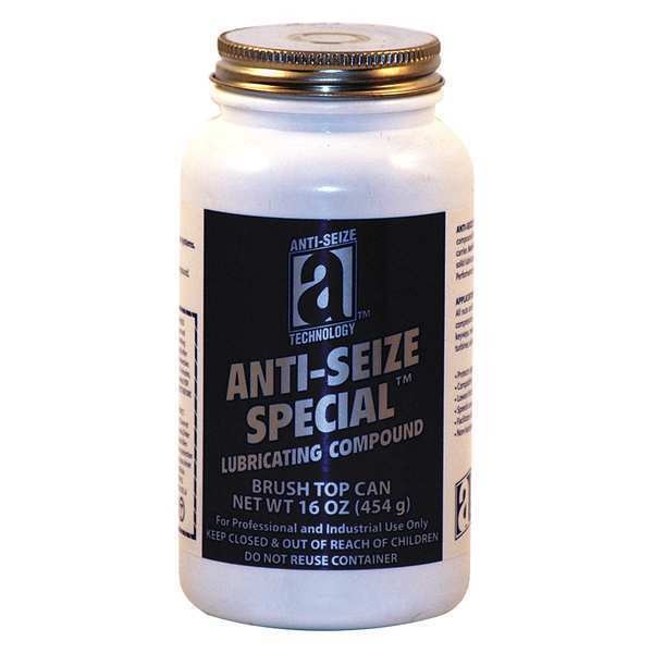 Anti Seize, Aluminum, 16 oz Brush Top