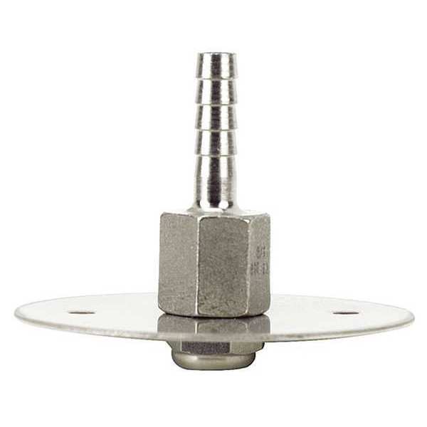 Static Pressure Fitting, 316SS CleanRoom