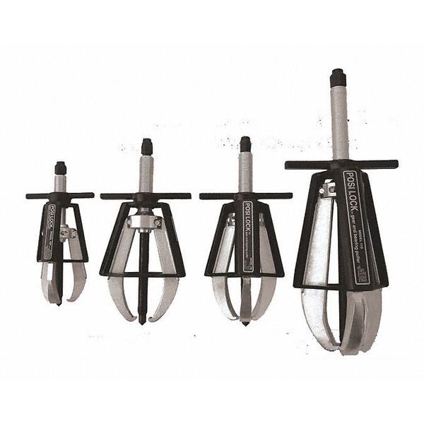 Puller Set, Locking, 4 pcs., 20 tons Cap.