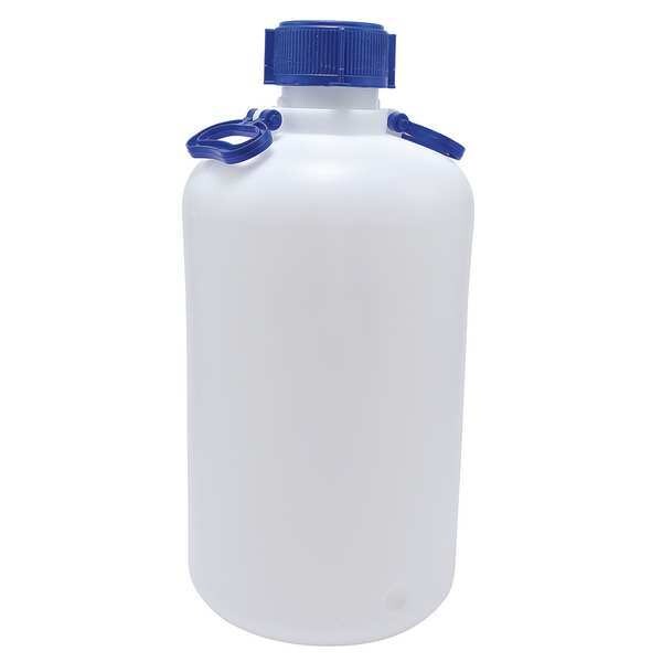 Carboy, Narrow Mouth, 25L, HDPE, Translucent