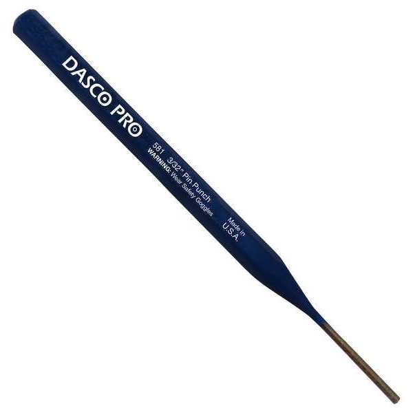 Pin Punch, 3/32 Tip x 5-1/2