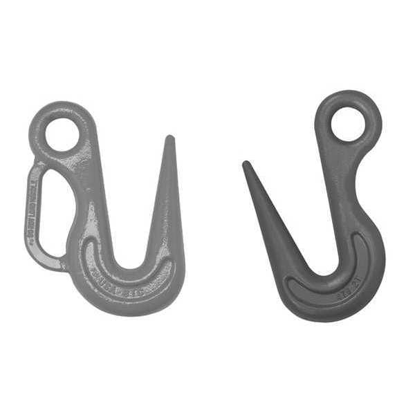 Alloy Sorting Hook w/Handle, Forged Alloy Steel, Painted Orange