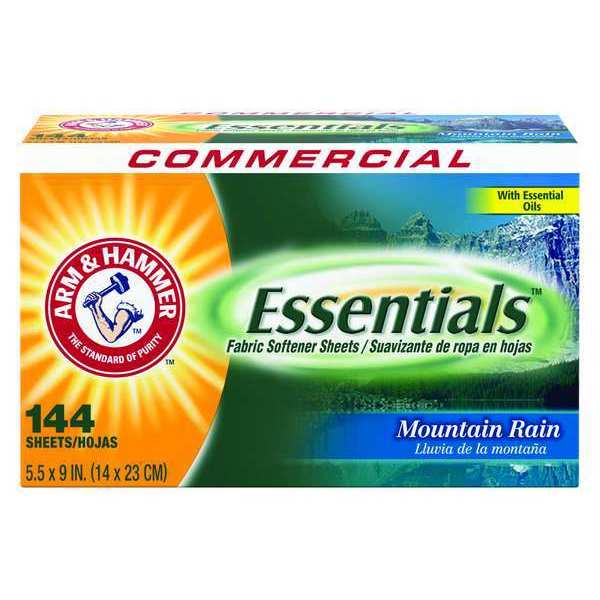 ARM AND HAMMER Box Mountain Rain Dryer Sheets, 144 Pack