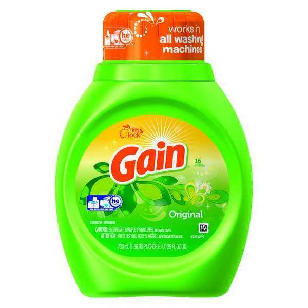 GAIN 25 oz. Bottle Original Scent Liquid Laundry Detergent