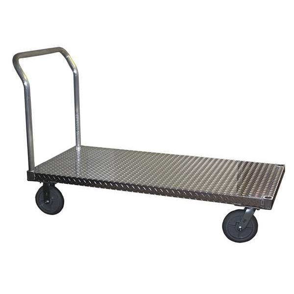 Platform Truck, Tread Plate Deck, 36x24