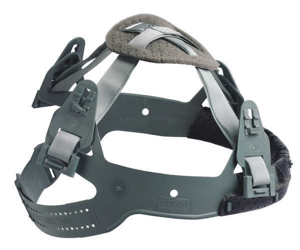 Hard Hat Suspension, Nylon, 4 pt., Pinlock