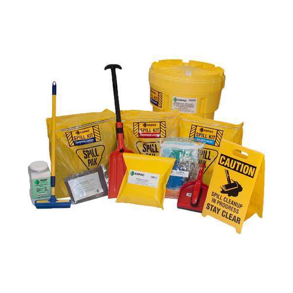 Spill Kit, Chem/Hazmat, Yellow