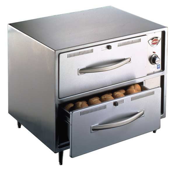 Double Drawer Warmer, 900 Watt