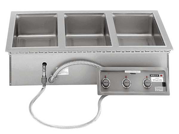 Built-in Food Warmer, Triple Well