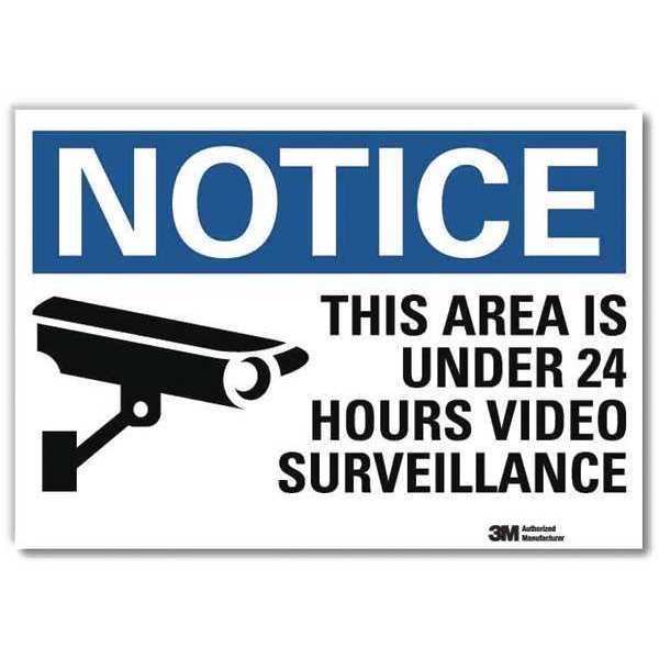 Notice Sign, 7x10 In., English, U1-1002-RD_10X7