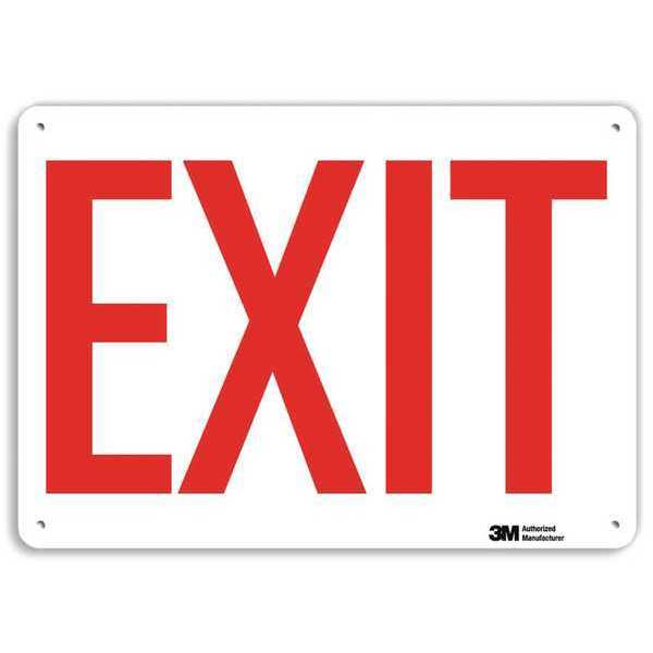 Entrance Sign, 10 in x 14 in, Plastic